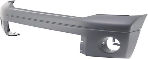 FitParts متوافق مع غطاء المصد الأمامي 2007-2013 Toyota Tundra Base Extended Standard Limited Platinum SR5 Crew 07-13. جديد، مزود بفتحات لمصابيح الضباب. TO1000332 2008 2009 2010 in Saudi Arabia