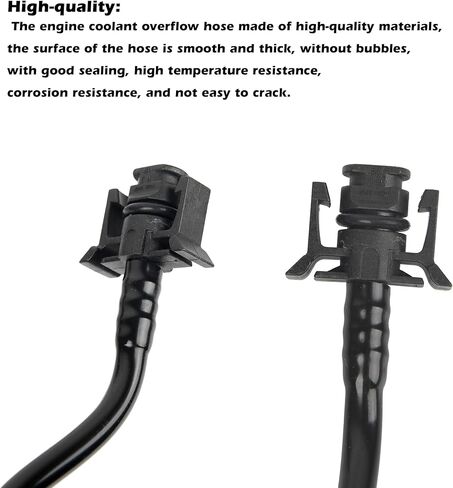 Radiator Overflow Tank Water Hose Compatible with 2013-2016 Ford Escape 2.0L L4 Replaces CV6Z8B081Z in Kuwait