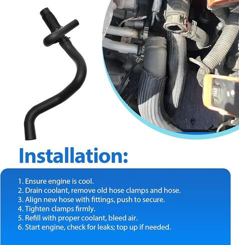 Radiator Coolant Hose Fits for 2012-2016 Dodge Dart 68092560AC in Saudi Arabia