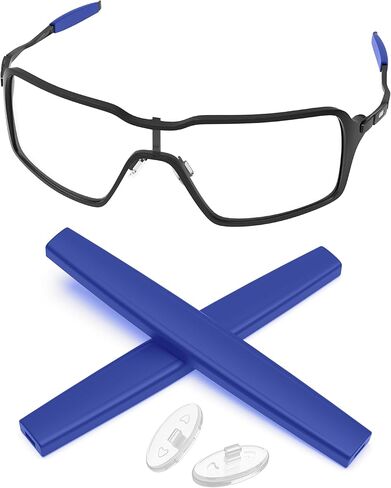 Replacement Nose Pieces & Ear Socks Rubber Kits for Oakley Probation OO4041/Inmate Sunglass in Kuwait