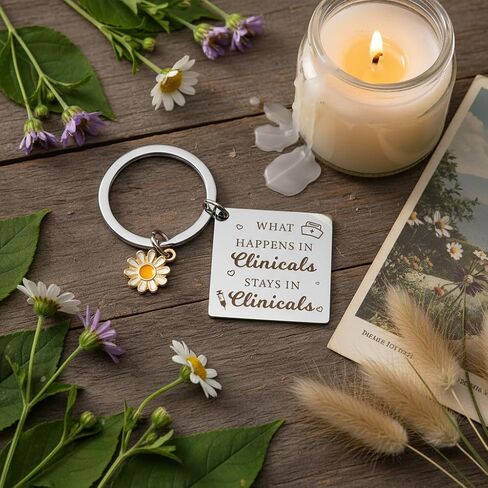 Clinical Gifts for Clinical Instructor Keychain Nurses Week Gifts Appreciation Thank You for Nursing Professor Teacher Nursing Clinical Instructor Gift Valentines Day Mothers Christmas Birthday Gift in Kuwait