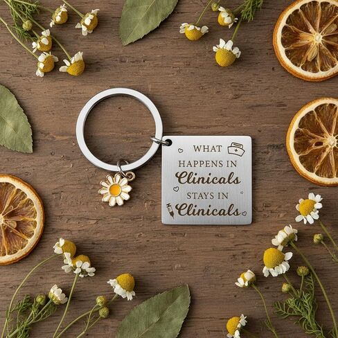 Clinical Gifts for Clinical Instructor Keychain Nurses Week Gifts Appreciation Thank You for Nursing Professor Teacher Nursing Clinical Instructor Gift Valentines Day Mothers Christmas Birthday Gift in Kuwait