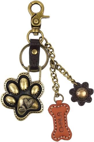 Chala Paw Print Charming Keychain, Dog Lover Gift, Dog Mom Gift in Saudi Arabia