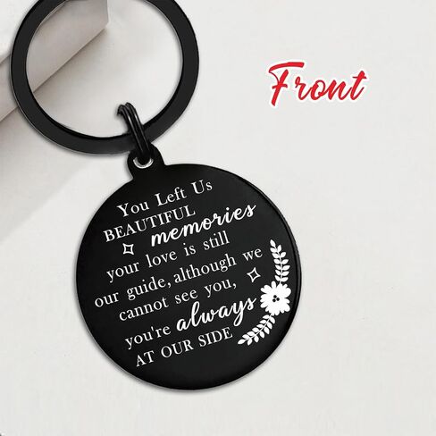 Resdink Brother Memorial Gifts, Sympathy Brother Bereavement Grief Keychain, in Remembrance of Sibling Deceased Present in Saudi Arabia
