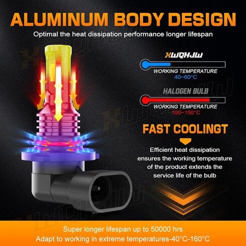 ATV UTV Accessories lights Compatible with Honda TRX500FM Foreman 4x4 2005-2011 ATV Powersport Bulbs 300% Brighter, 1:1 mini size, for Off Road Plug n Play Pack of 2 in Kuwait