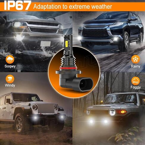 ATV UTV Accessories lights Compatible with Honda TRX500FM Foreman 4x4 2005-2011 ATV Powersport Bulbs 300% Brighter, 1:1 mini size, for Off Road Plug n Play Pack of 2 in Kuwait