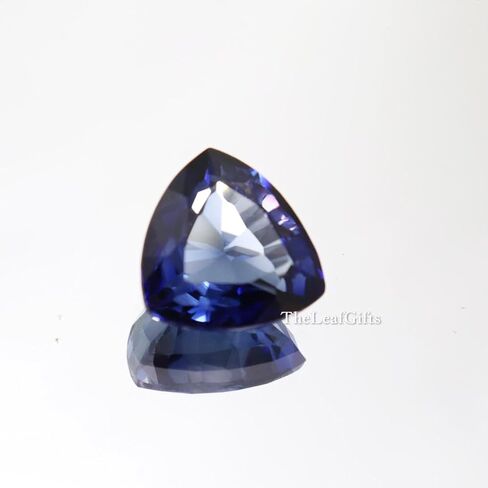 14.10 Ct Natural Ceylon Royal Blue Sapphire | Trillion Cut Sri Lankan Gemstone for Jewlery Making & Crafting in Saudi Arabia