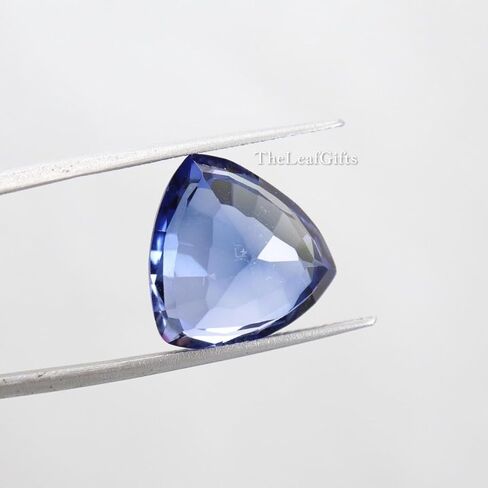 14.10 Ct Natural Ceylon Royal Blue Sapphire | Trillion Cut Sri Lankan Gemstone for Jewlery Making & Crafting in Saudi Arabia