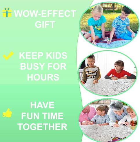 ملصق تلوين عملاق للبالغين والأطفال - ملصقات تلوين كبيرة من كوالا للحائط - صفحات ملهمة ضخمة للتلوين في مكتب العمل والفصول الدراسية - ورقة كبيرة من الحيوانات - حجم كبير لطاولة الأرضية in Kuwait