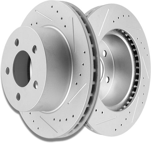SCITOO 120.67022,5115 Front Brake Rotors Fit For 1990-1999 For Jeep Cherokee,1990-1992 For Jeep Comanche,1993-1998 For Jeep Grand Cherokee,1997-1999 For Jeep TJ,1990 For Jeep Wagoneer in Saudi Arabia