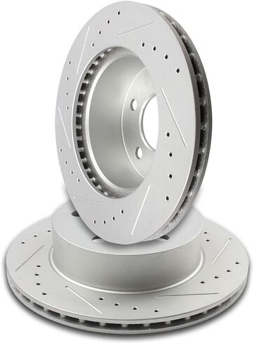 SCITOO 120.67022,5115 Front Brake Rotors Fit For 1990-1999 For Jeep Cherokee,1990-1992 For Jeep Comanche,1993-1998 For Jeep Grand Cherokee,1997-1999 For Jeep TJ,1990 For Jeep Wagoneer in Saudi Arabia