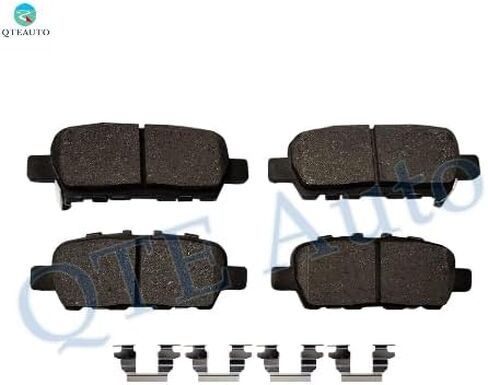 PM Auto Set of 6 Rear 308mm Brake Disc Rotors-Ceramic Brake Pad Kit Replacement For 2014-2019 Nissan Pathfinder in Saudi Arabia