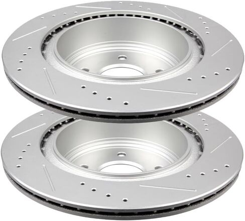 مجموعات دوارات الفرامل الخلفية من SCITOO مناسبة لإنفينيتي EX35 EX37 G25 G35 G37 M35 M45 Q40 QX50، لنيسان 350Z 2006-2009، لنيسان 370Z 2009-2019، لنيسان ماكسيما 2009-2019 in Saudi Arabia