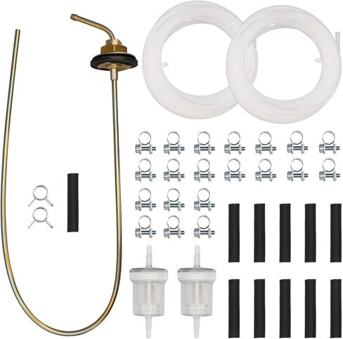 1320399A Fuel Tank Standpipe Kit 650mm x 5mm with Diesel Heater Fuel Line Set, Compatible with Webasto Air Top & Thermo Top Diesel Heaters, Eberspacher HL18/24/32/HL90, EVO 3900/5500 in Saudi Arabia