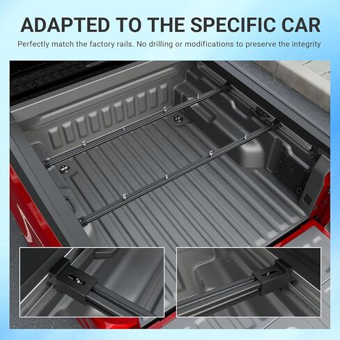 Cargo Bar Compatible with 2022-2026 Ford Maverick Cargo Support Load Securing Bar Truck Bed Pole Replacement for 2022-2026 Ford Maverick Accessories in Kuwait