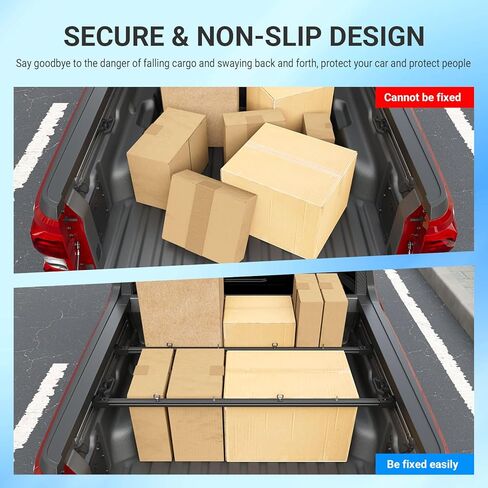 Cargo Bar Compatible with 2022-2026 Ford Maverick Cargo Support Load Securing Bar Truck Bed Pole Replacement for 2022-2026 Ford Maverick Accessories in Kuwait