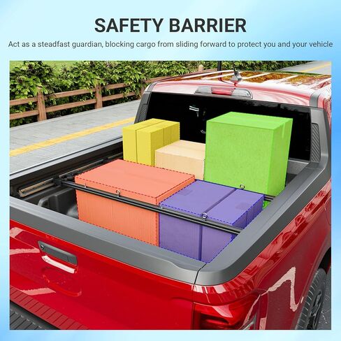 Cargo Bar Compatible with 2022-2026 Ford Maverick Cargo Support Load Securing Bar Truck Bed Pole Replacement for 2022-2026 Ford Maverick Accessories in Kuwait