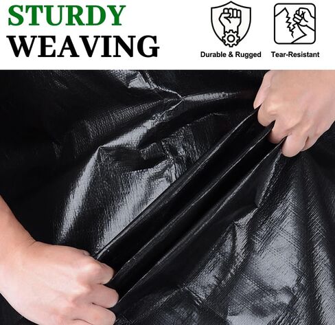 غطاء قماش القنب الثقيل 13 × 13FT غطاء قماش بولي مقاوم للماء لجميع الأغراض in Kuwait