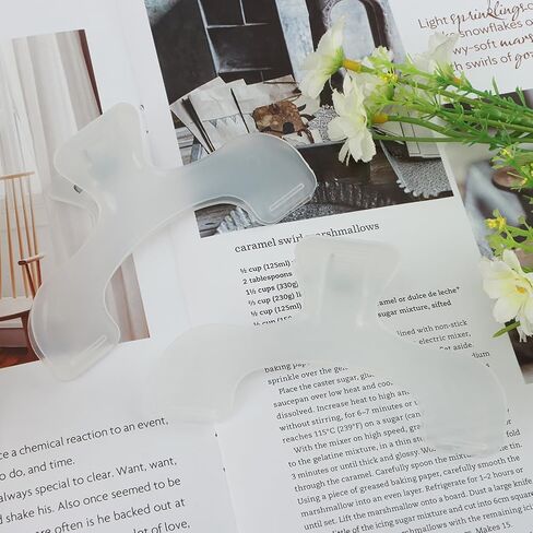 Book Page Holder Bookmark, Reading Accessories Convenient for Reading Teaching and Fixing Manuscripts, Suitable for Teacher Clerk(Book Clip) in Kuwait