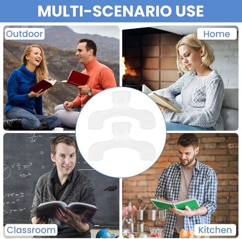 Book Page Holder Bookmark, Reading Accessories Convenient for Reading Teaching and Fixing Manuscripts, Suitable for Teacher Clerk(Book Clip) in Kuwait