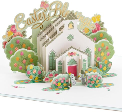Hallmark Signature Paper Wonder Religious Pop Up Easter Card (Easter Blessings) in Saudi Arabia
