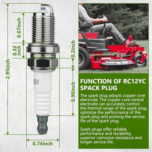 Replacement BKR5E Spark Plug for Autolite 3924 3926 5224 for Bosch F000KE0P03 F000KE0P07 F8DC4 in Kuwait