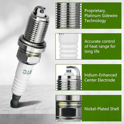 Replacement BKR5E Spark Plug for Autolite 3924 3926 5224 for Bosch F000KE0P03 F000KE0P07 F8DC4 in Kuwait