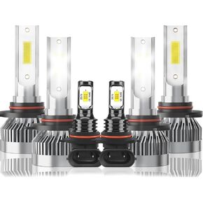 Compatible For 2013 2014 2015 Dodge RAM 1500 2500 3500 With Projector Light Bulbs - 6 Pack in Kuwait