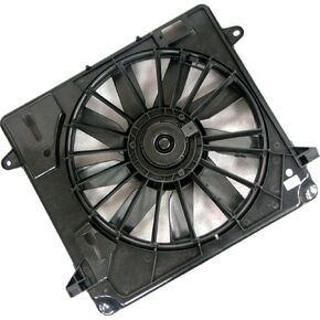 1 PCS Dual Radiator and Condenser Fan Assembly fits Jeep Wrangler 2007 2008 2009 2010 2011 Replacement 55057123AB, 55056642AD in Saudi Arabia