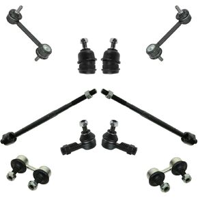 Lower Ball Joint Inner Outer Tie Rod Sway Bar Set Front Rear Left Right 10 Piece Steering&Suspension Kit-Type in Kuwait