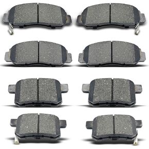 Front Rear Ceramic Brake Pads 8 Pieces Set fit for 2008-2012 Honda Accord,for 2009-2014 Acura TSX in Kuwait