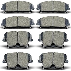 Front Rear Ceramic Brake Pads 8 Pieces Set fit for 2005-2020 CHRYSLER 300,for 2009-2018 DODGE CHALLENGER,for 2006-2017 DODGE CHARGER,for 2005-2008 DODGE MAGNUM in Kuwait