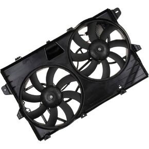 1PCS Dual Radiator and Condenser Fan Assembly fits Ford Edge 2007 2008 2009 2010 fits Lincoln MKX 2007 2008 2009 2010 in Kuwait