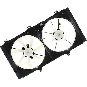 1 X Dual Radiator and Condenser Fan Assembly Replacement 163630H070, 163630H010, 163610H090, 163610H100, 167110V010 fits Toyota Camry 2010-2011 fits Toyota Venza 2009-2016 in Kuwait