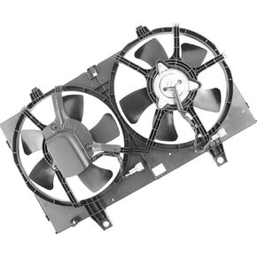 1 PCS Dual Radiator and Condenser Fan Assembly fits Nissan Maxima 2000 2001 in Kuwait