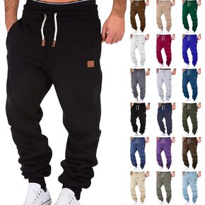Sweat Pants for Mens Big and Tall Drawstring Joggers Loose Fit Casual Running Athletic Workout Sweatpants with Pocket in Saudi Arabia