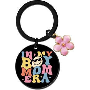 New Mom Gifts For Mama Momma New Mother Gift Ideas Unique Keychain Gift For First Time Moms Expecting Mother Delivery Mothers Day Gifts For Women Boy Moms Accessories In My Boy Mom Era in Kuwait