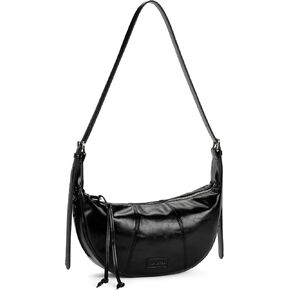 Small Crescent Crossbody Bags for Women Vegan Leather Womens Purse Hobo Shoulder Sling Bag Handbag with Adjustable Strap in Saudi Arabia