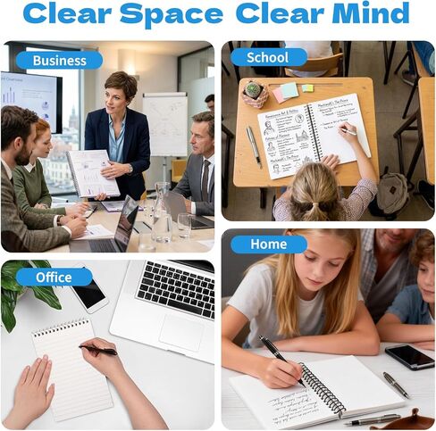 50 حزمة من ملفات التجليد الحلزونية 4:1 درجة، مجموعة ملفات تجليد بلاستيكية سوداء - 5 أحجام (1/4، 5/16، 3/8، 1/2، 3/4 بوصة) مجموعة مختلطة، ملف حلزوني للمستندات بحجم الحروف in Kuwait