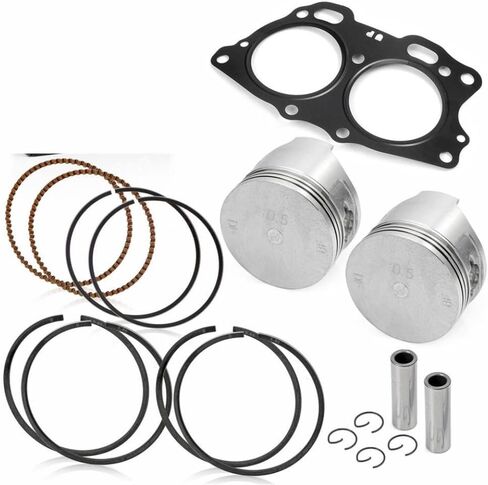 Piston Ring 0.50mm Oversize Cylinder Head Gasket Compatible With EZGO 295cc EH29C TXT 4 Cycle Gas Cart MCI Engine 91-08(MT-0007) in Kuwait