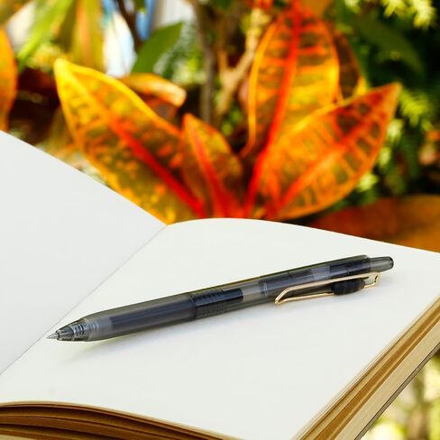 أقلام حبر جل XIZE SH ذات كرة دوارة بقطر 0.4 مم لكتابة ناعمة لليوميات وتدوين الملاحظات والحبر الأسود، عبوة من 8 قطع in Kuwait