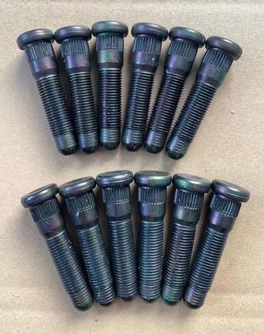 12PCS M14x1.50 Serrated Front Wheel Studs 610-674 Replacement for 2021-2025 Cadillac Escalade, 19-25 Chevrolet Silverado 1500 Colorado Suburban Tahoe, GMC Sierra Yukon Canyon in Saudi Arabia