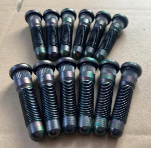 12PCS M14x1.50 Serrated Front Wheel Studs 610-674 Replacement for 2021-2025 Cadillac Escalade, 19-25 Chevrolet Silverado 1500 Colorado Suburban Tahoe, GMC Sierra Yukon Canyon in Saudi Arabia