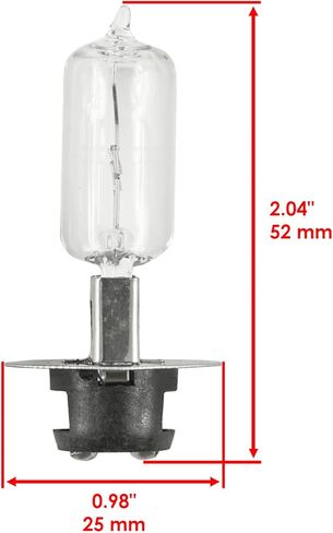 Caltric 2 Headlight Halogen Bulb Compatible With Yamaha 4Kb-84314-00-00 5Fu-H4314-00-00 in Saudi Arabia