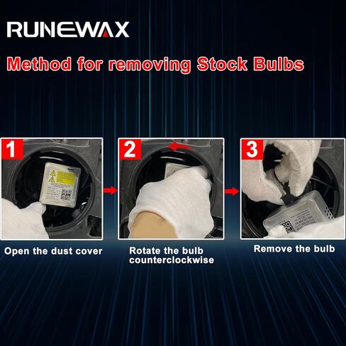 D5S Xenon Bulbs for 2018 2019 2020 2021 Chevy Equinox HID Headlights, 35W 8000K White Replacement Upgrade GM 13594523 Bi-Xenon Projector Headlamp, 2-Pack in Kuwait