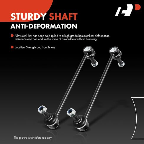 A-Premium 2 × وصلات قضيب تثبيت أمامية Sway Bar، متوافقة مع Dodge Journey 2009-2020 in Saudi Arabia