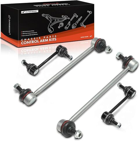 A-Premium Set of 4, Front and Rear Sway Bar Link Stabilizer Link Kit, Compatible with Kia Spectra 2004-2009, Spectra5 2005-2009 in Saudi Arabia