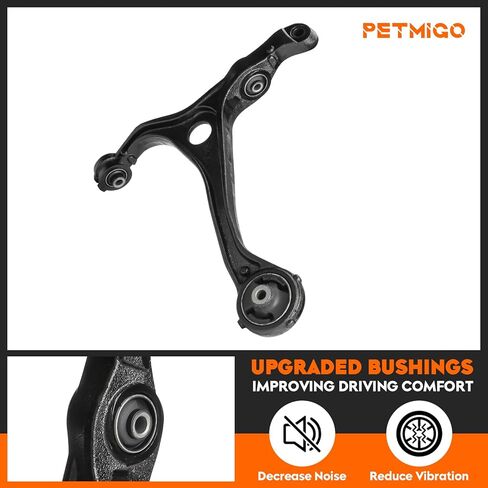 Front Lower Control Arms w/Ball Joints Replacement Suspension Kit for Acura TL 2004 2005 2006 Passenger & Driver Side K641543 K641544 K500117 (4PCS) in Saudi Arabia