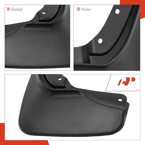 A-Premium Set of 2PCS & Mud Flaps Splash Guards Mudflaps Mudguards with Hardware Kits Compatible with Ford Explorer 2023 Sport Utility, Rear (Driver and Passenger Side) in Saudi Arabia
