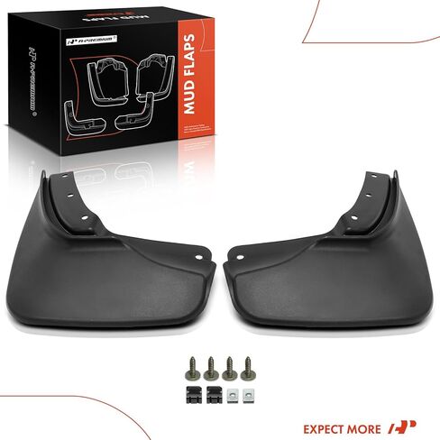 A-Premium Set of 2PCS & Mud Flaps Splash Guards Mudflaps Mudguards with Hardware Kits Compatible with Ford Explorer 2023 Sport Utility, Rear (Driver and Passenger Side) in Saudi Arabia